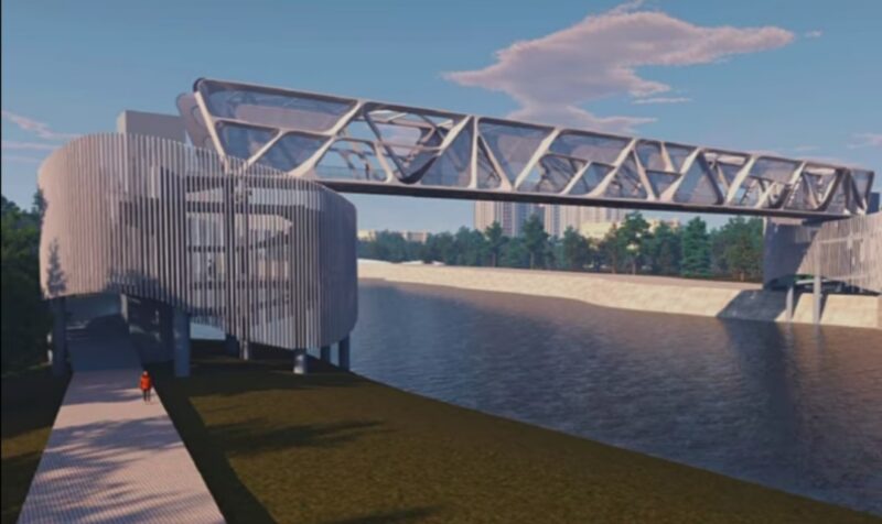 Зеленый парк, пешеходный мост через реку Иртыш и свежие велосипедные дорожки будут построены в Павлодаре
