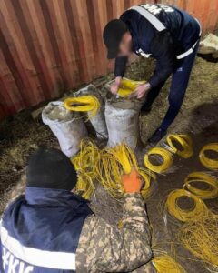 В Акмолинской области выявлен канал незаконного оборота взрывчатки
