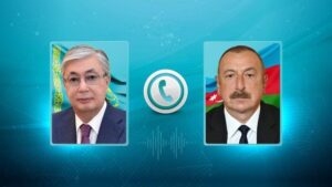 Токаев поздравил Алиева с декларацией о мире между Азербайджаном и Арменией
