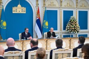 Лидеры Казахстана и Сербии сделали совместное заявление