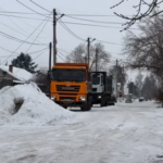 В Павлодаре начнется повторный вывоз снега из частного сектора