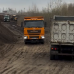 В Павлодаре укрепляют насыпь для защиты от паводка