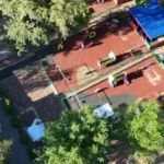 В Павлодаре обновляют игровые площадки в детских садах