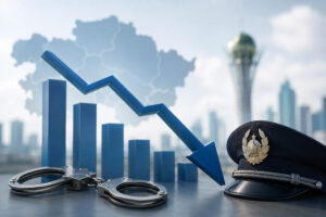 Преступность в Казахстане снизилась на 10% с начала 2026 года