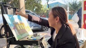 «Искусство всегда объединяет»: художник из Казахстана рассказал о поездке в Китай