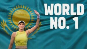 Елена Рыбакина впервые стала первой ракеткой мира в теннисе